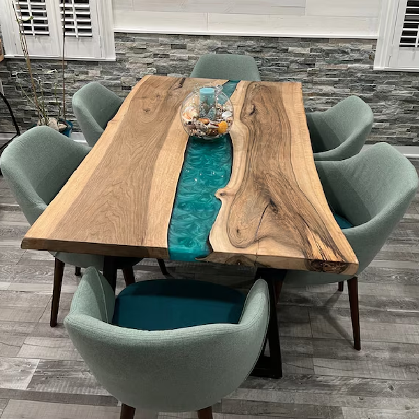 Epoxy Dining Table