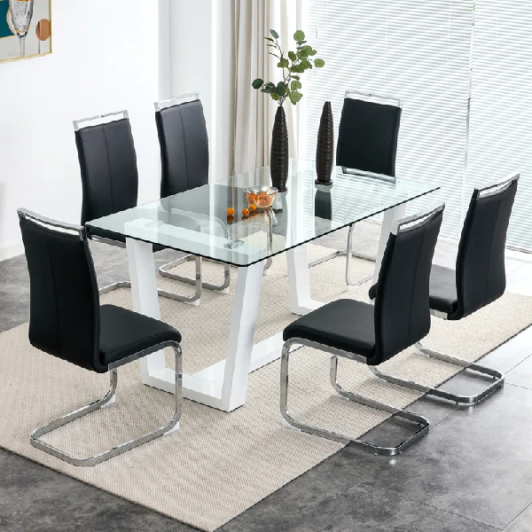 Glass Dining Table