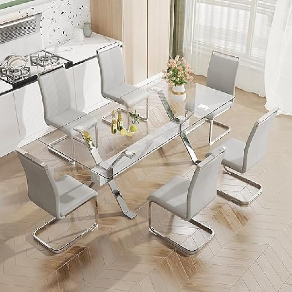 Glass Dining Table