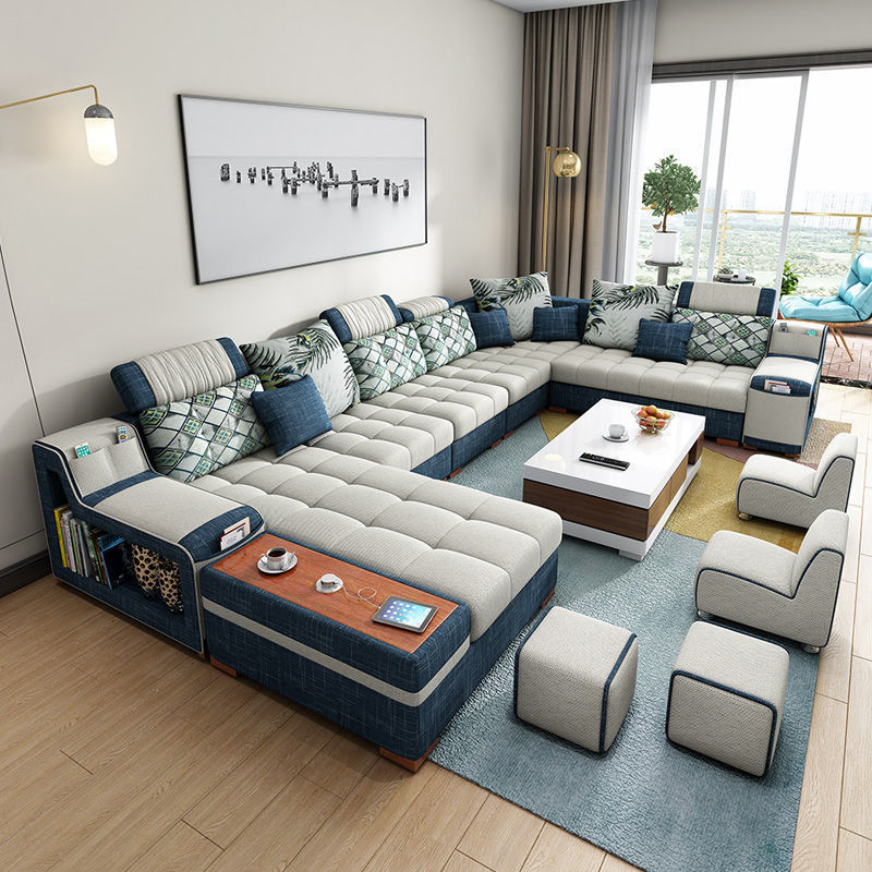 U Shape Sofa Set
