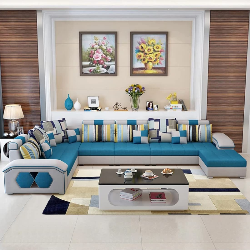 U Shape Sofa Set