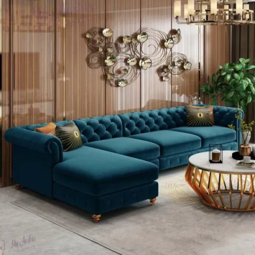 L Shape Sofa Set-5