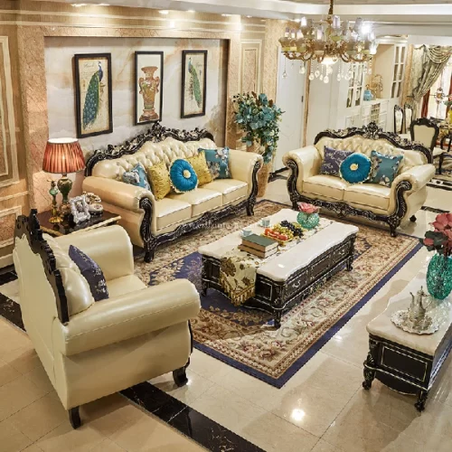 Luxury Maharaj Sofa Set-5